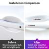 Car Door Handle Protective Door Bowl Anti Scratch Sticker for Mitsubishi Lancer L200 Pajero Sport Xpander Mirage Eclipse Decal