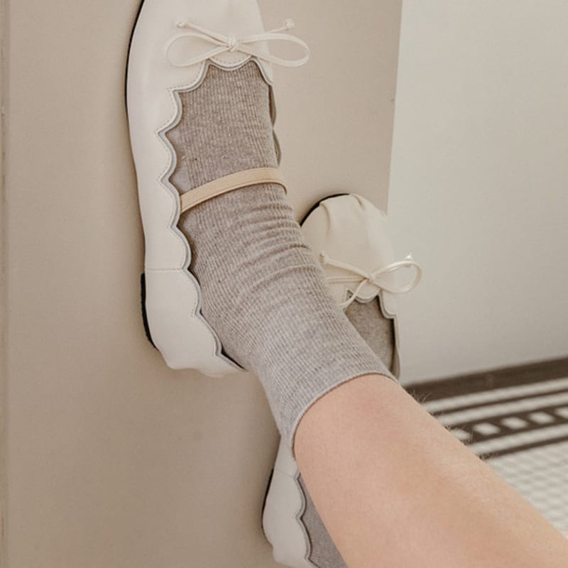 MAC MOC [Пополнение] [НАБОР] Ssukssuk Нескользящие Всесезонные Повседневные Носки_Выберите 2 из 8 цветов