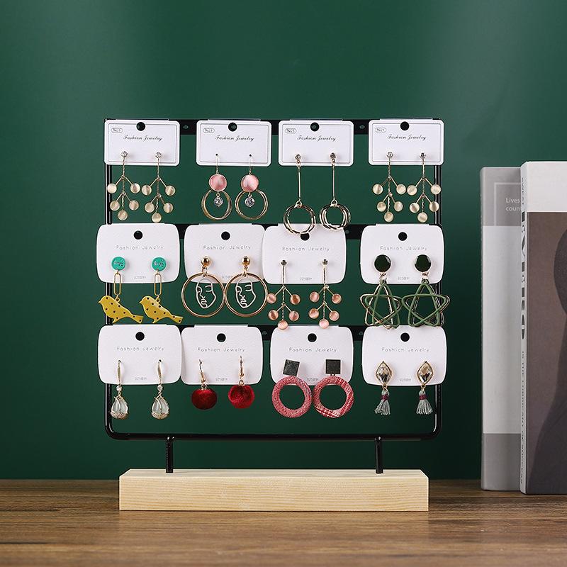 Counter Showcase Props Elegant Jewelry Storage Rack Bracelet Pendant Stand Convenient Earrings Display Stand For Gift For
