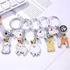 Women Enamel Husky Maltese Golden Retriever Pet Keychain Pet Keyring Dog Pendant Dog Keychain