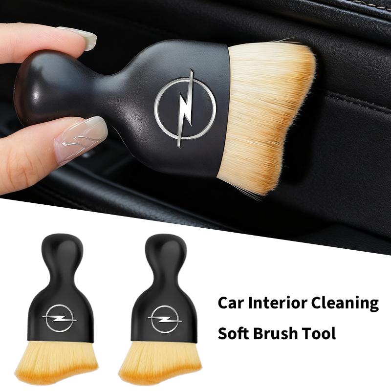 1pcsCar gap cleaning brush - Outfit dust removal brush For Opel Corsa Astra Insignia Vectra Zafira Meriva Mokka Grandland Vivaro