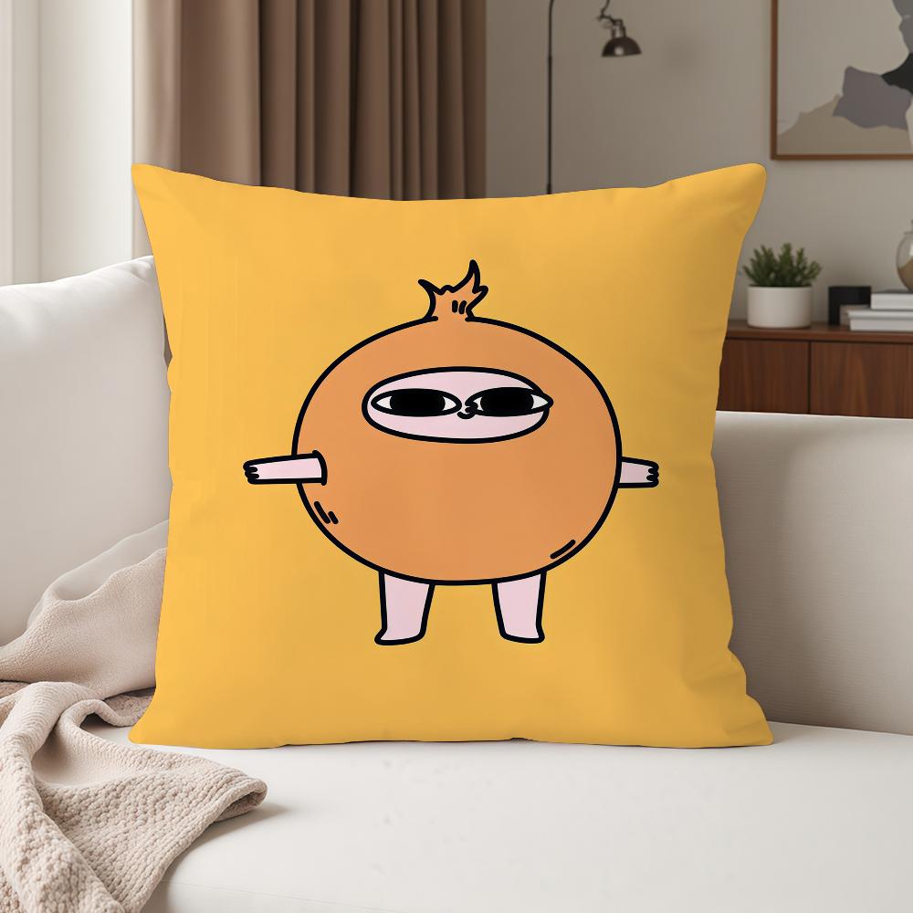 Cartoon Cute Kketnipz Pillow Case Suitable For Bedrooms Living Rooms Cars Home Decoration