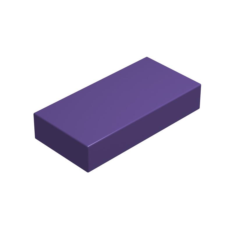 10 шт. строительных блоков 1x2, аксессуары для сборки дома, города, улицы, основания, плитки.