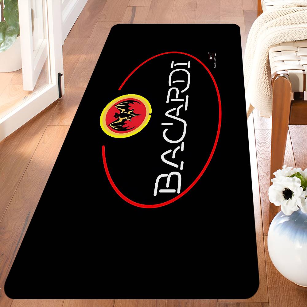 Vampire Bat B-Bacardis Floor Mat Rectangle Anti-slip Home Soft Badmat Front Door Indoor Outdoor Mat Hotel Decor Mat