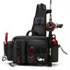 Fishing Lure Bag Waterproof Fishing Shoulder Bag Lure Reel Bag Straps Large Capacity Fishing Tackle Bag