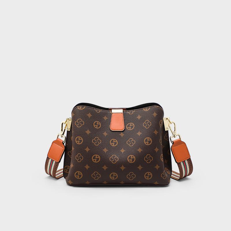 Сумка-ведро Осень и зима Новая модная женская сумка через плечо Большая вместительная сумка для мам Сумка на плечо для пресбиопии