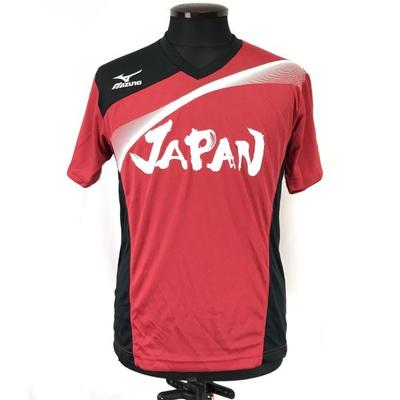 Mizuno Волейбол Форма сборной Японии Женская S Красная Япония(ИСПОЛЬЗОВАЛ)