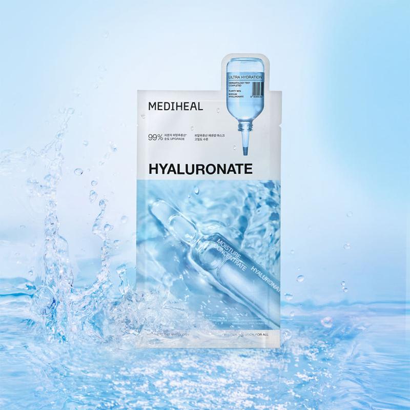 Mediheal Эссенциальная маска Гиалуронат Ультра Увлажнение 24 мл*10 шт.