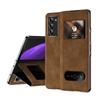 Anti -Scratch Fashion Full Body Leather Case For Samsung Galaxy Z Fold 4 5g Fold4 Fold3 Fold2 Fold 2 3 Zfold4 Fold4 Phone Cases