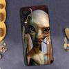 Alien Kawaii Art Phone Case For Oppo A96 A16 A76 A78 A58 A18 A38 A98 A17 A77 A80 A40 A60 A74 A94 A54 A15 A57S