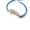 Les Trésors De Lily [N4640] - Silver Blue 'Navajos' Ethnic Bracelet