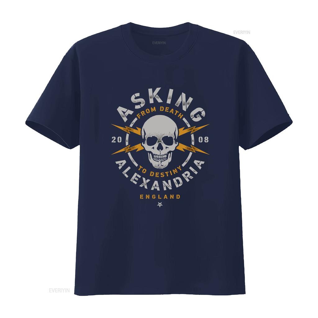 Asking Alexandria Danger T Shirt vintage Washed Soft Stretched Breathable graphic Unisex Top For Everyday Wear streetwear