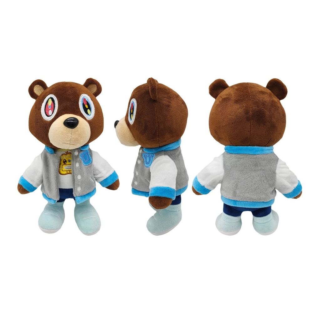 Cartoon Animal Kanye Bear Plush Toy Plush Toy  Kawaii   Home Decor