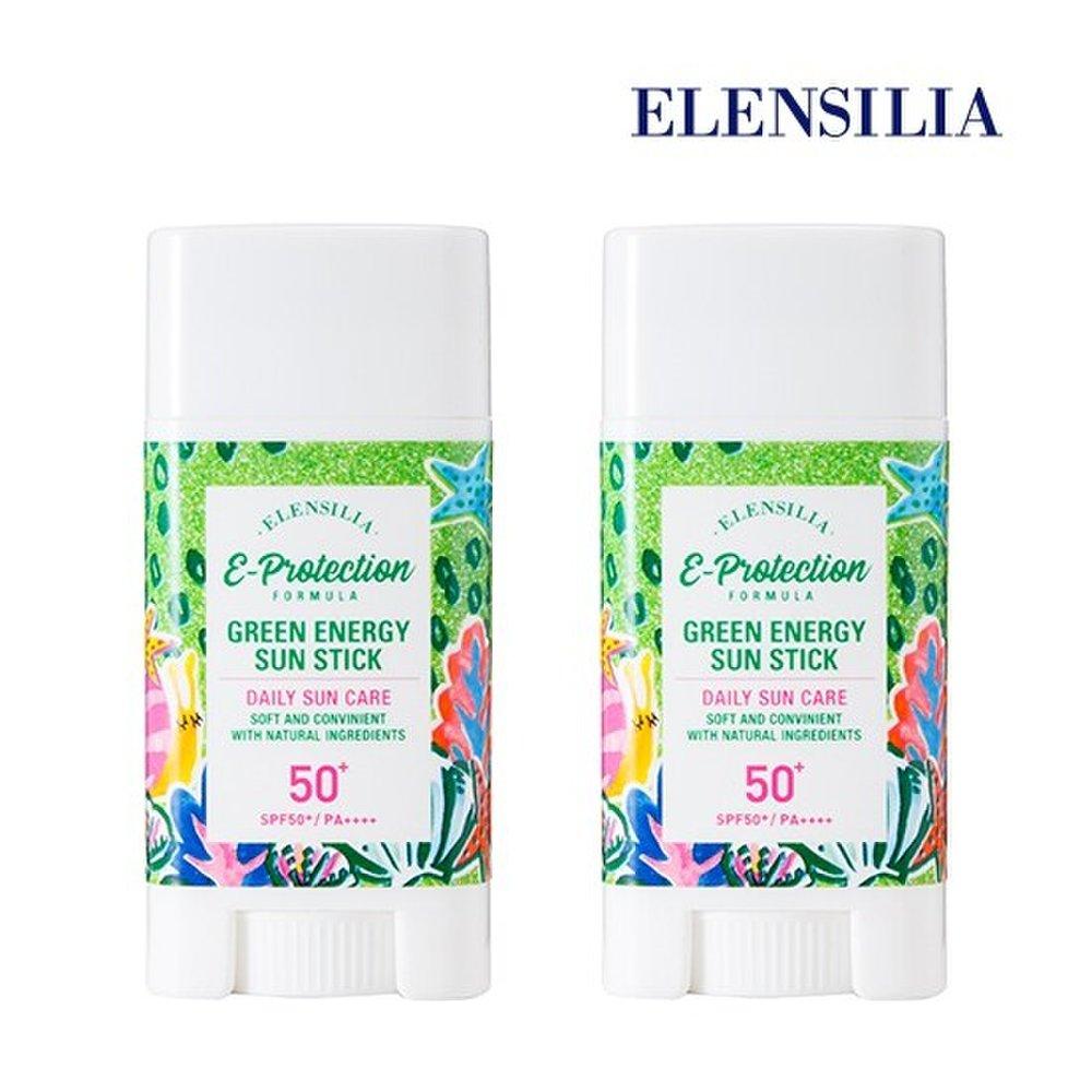 Elensilla Green Energy Sun Stick 16g 2pcs