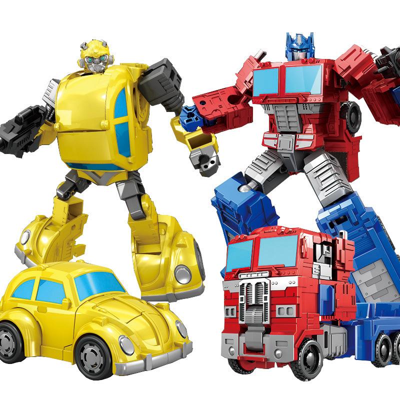 Transformation Anime Toy Robot Car Action Figures Model Plastic Kids Gifts Boys Juguetes