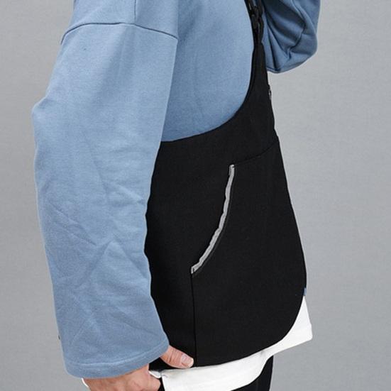 Летняя повседневная сумка-жилет с регулируемыми лямками, однотонный жилет, сумка с карманами и карманами на молнии, уличный рюкзак на плечо