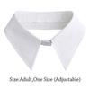 Women Detachable Chiffon Blouse False Collar Clothes Accessories Shirt Fake Collar Lapel