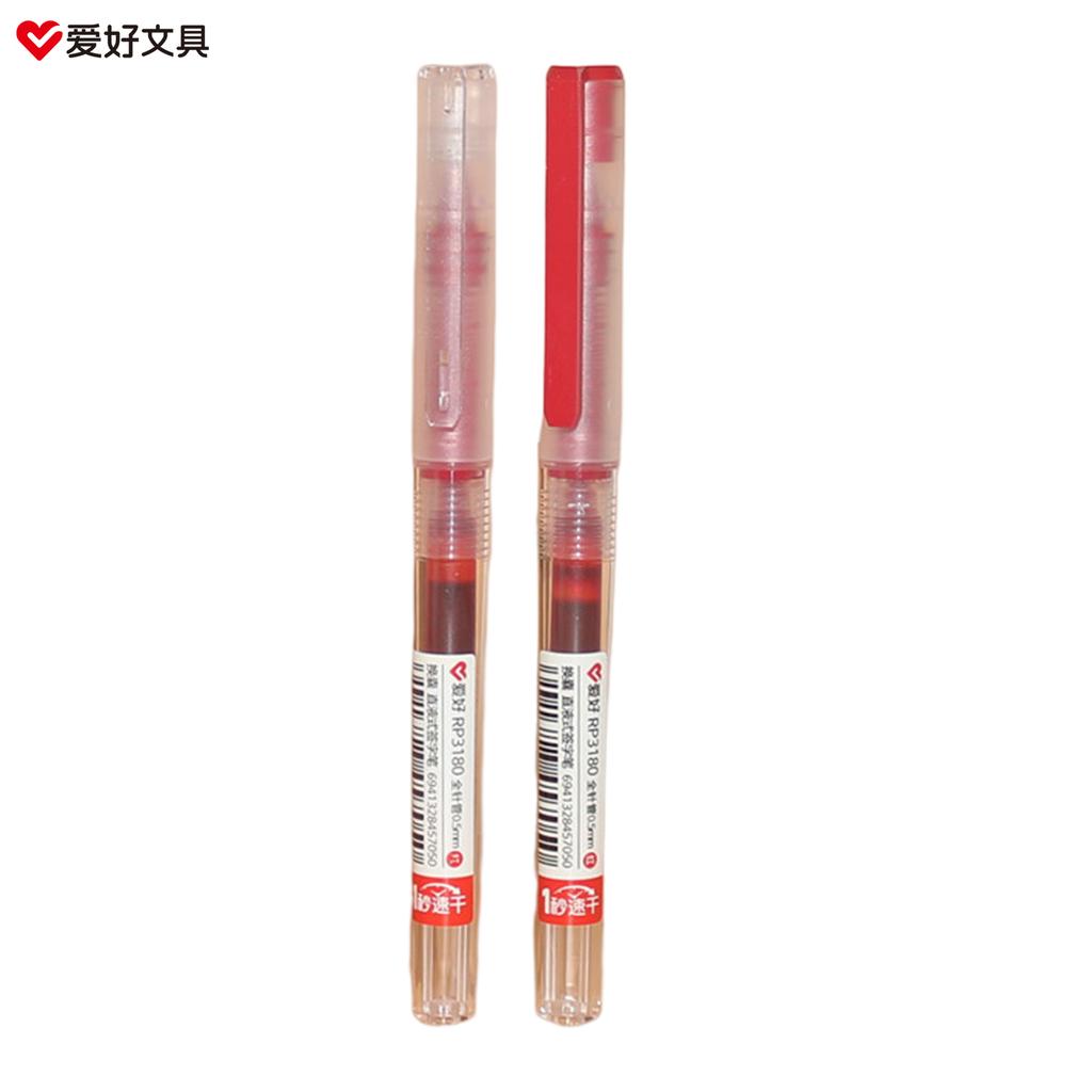 0.5mm Fine Gel Pens Style Black Red Ink Ballpoint Pen for Adult Students School&Office Writing Exam Stationery Supplies