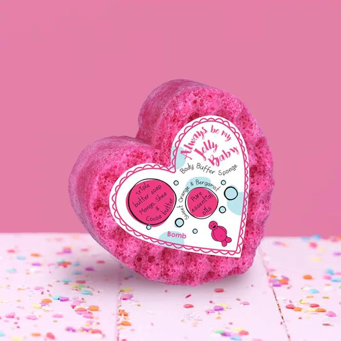 Насыщенный тройным маслом, отшелушивающий увлажняющий очищающий гель для душа с 3 натуральными маслами_Коллекция мочалок для тела Body Buffer