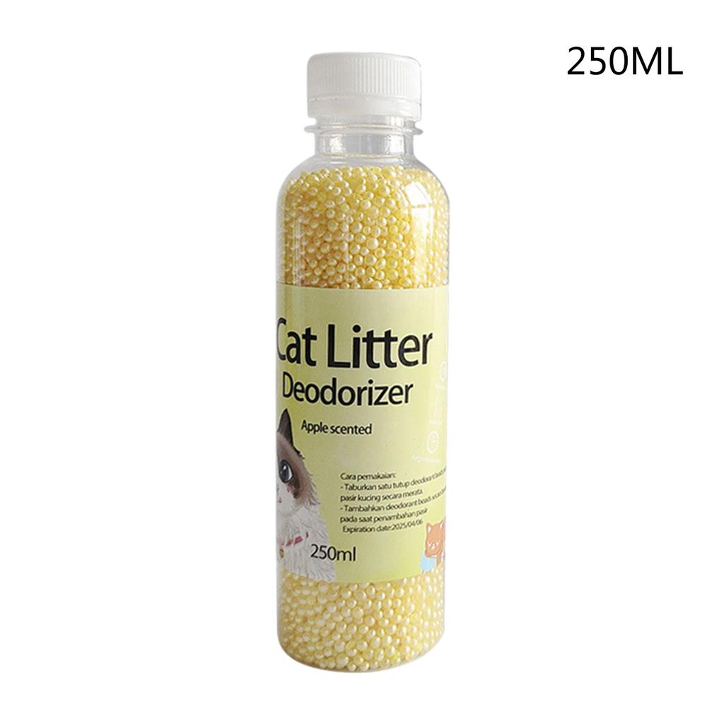 8oz Litter Box Odor Eliminator Deodorizer Beads for Pet Cats Safety Active Carbon Refresh Deodorant for Odor Removing