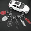 Carbon Fiber B-Bentley-B Car Keychain Keyring Key Ring Pendant for Bentley Continental GT MULLINER Bentayga Flying Hurtling Spur