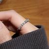 Niche Design Butterfly Enamel Open Ring Starry Cold Wind Advanced Sense French Fashion Personalized Ring