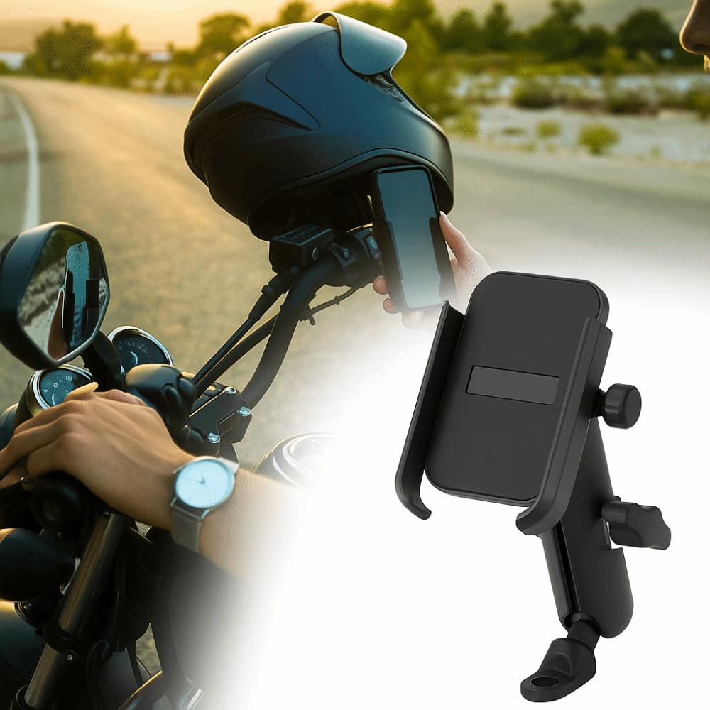 Support Bracket Cell Phone Stand Aluminum Zinc Zinc Alloy Bicycle Rearview Mirror Phone Mounting