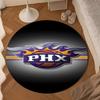 Suns Basketball Artwork Round mat, Anti-slip Circle Carpet Chair rug For livingroom,Bedroom, doormat home decor Gift Christmas Gifts
