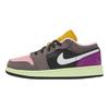 Air Jordan 1 Low SE GS Токио Bio Hack Детские кроссовки Серый Масляно-серый Пещерный камень HQ2021-005