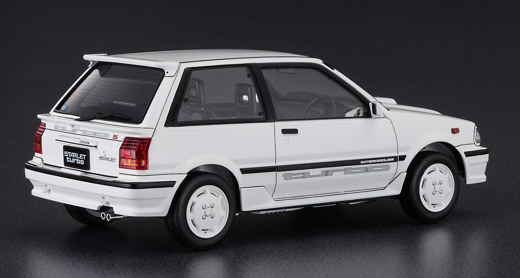 Hasegawa Серия Исторических Автомобилей Toyota Starlet EP71 Turbo S Поздняя Модель Пластиковая Модель-Конструктор HC32 1/24 (3-дверный)
