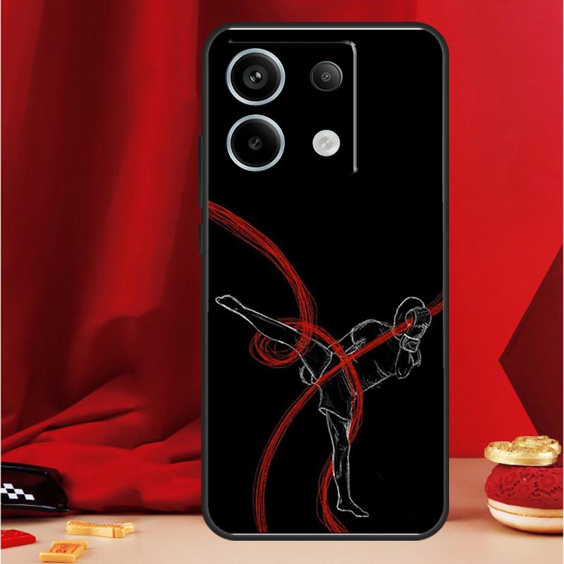 Чехол Муай Тай для Xiaomi Redmi Note 13 Pro 12 11 9 10 Pro 12S 11S 10S 9S Redmi 12 10C 12C 13C