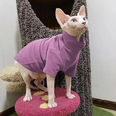 Одежда для лысых кошек Sphinx, теплый пуховик Devon Koenigs, кудрявая осенне-зимняя одежда