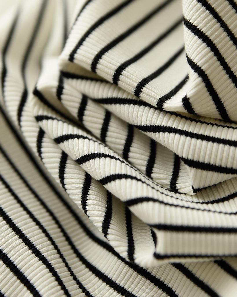 Summer Women's Cover Side Breasts Hundred with Outside Wear Inside Cotton Striped Camisole Tank Top