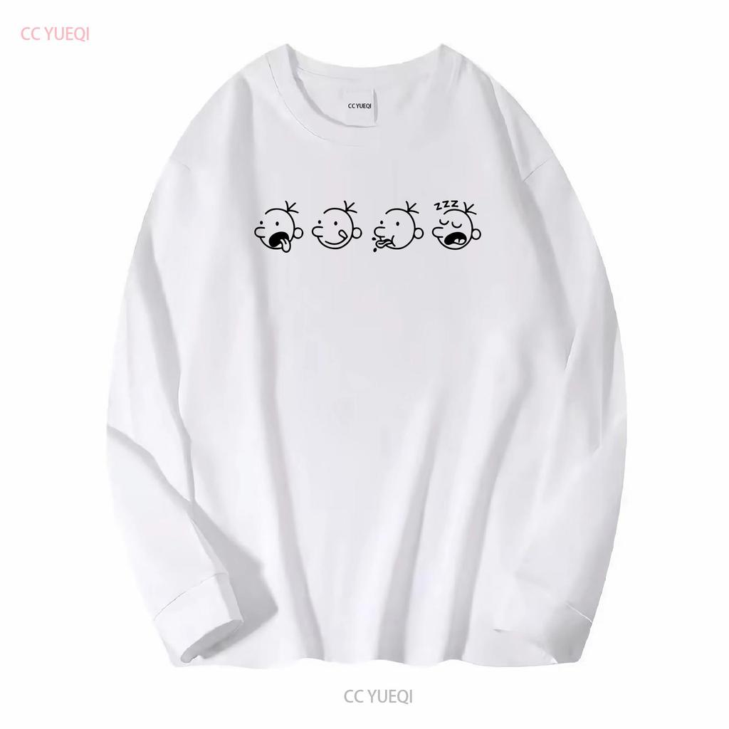 Gregs Diary T Shirt Funny Retro Vintage Greg Cool long or short sleeves vintage Washed Top For Everyday Wear Casual streetwear