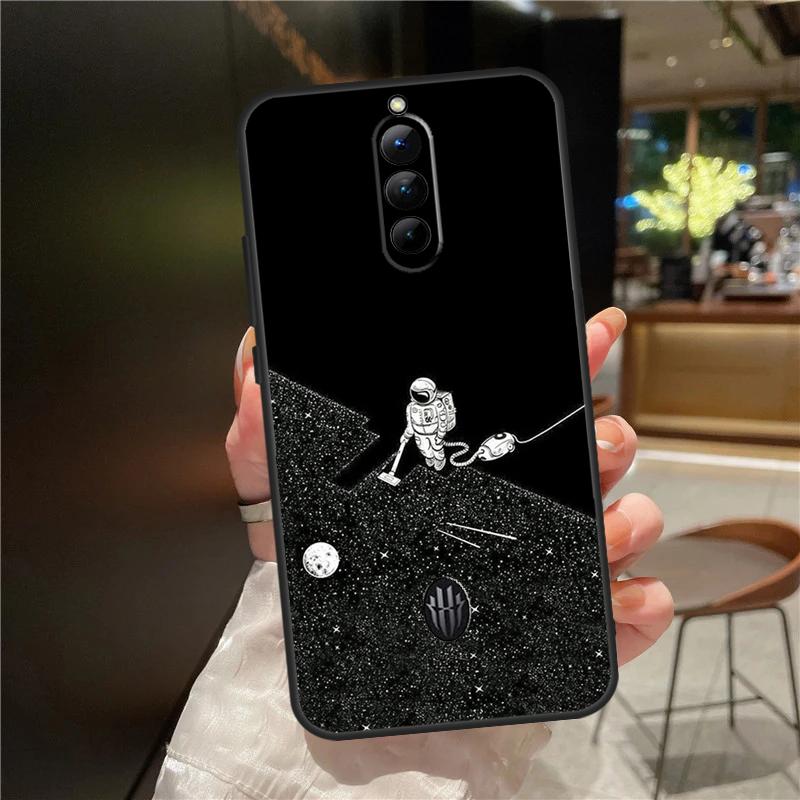 Космический чехол со звездами для астронавта для ZTE Nubia Red Magic 11 10 9 8 8S 9S 10S Pro Plus 6 7 6S 7S Для RedMagic 10 Air Чехол