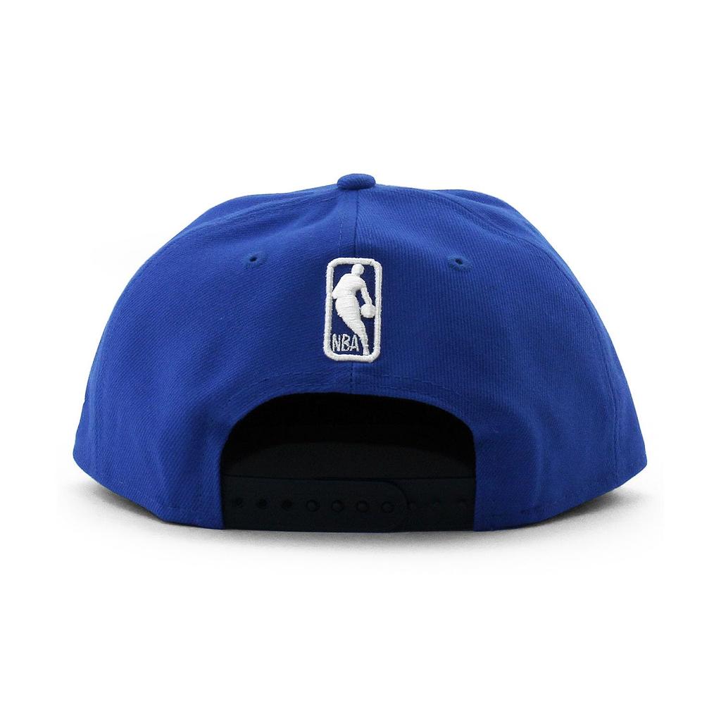 [New Era] 9FIFTY Snapback Cap Dallas Mavericks NBA Team Basic Snapback Cap Blue Dallas Mavericks Blue 950 Hat [Used]