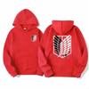 Men Women Streetwear Pullover Harajuku Shingeki No Kyojin Hoodies Sweatshirt Clothes Attack on Titan Men's Hoodie Anime Hoodies