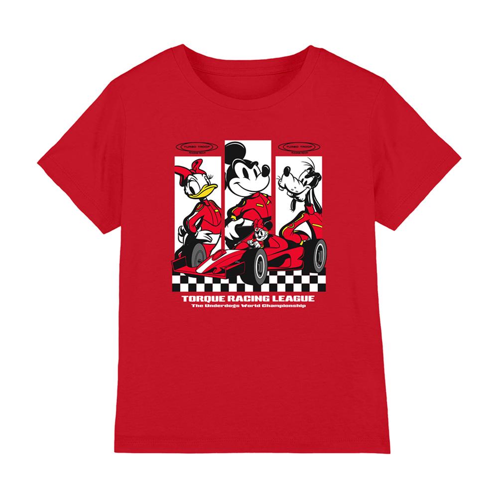 Disney Childrens/Kids Race League Mickey Mouse & Friends T-Shirt