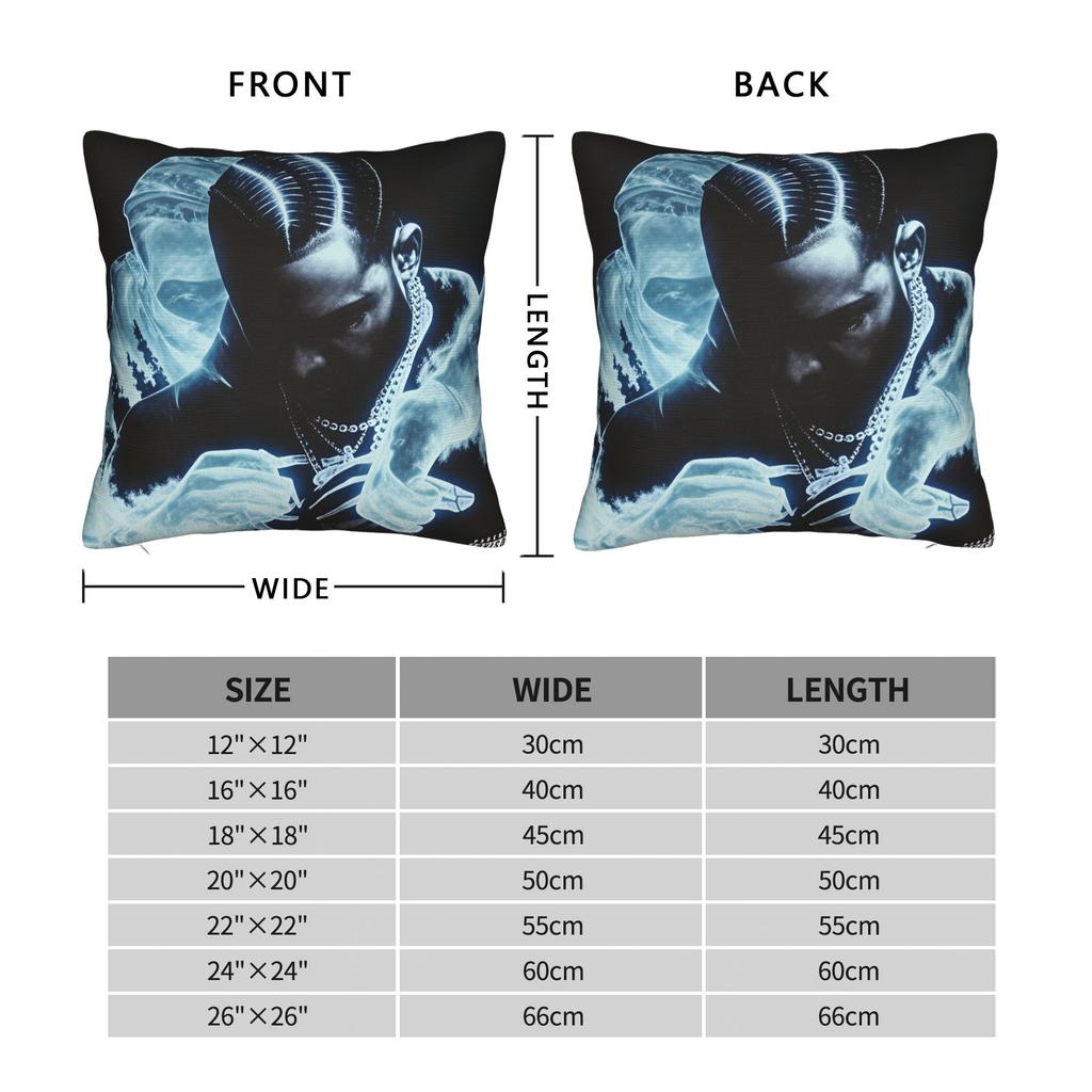 Pillow Cover Iceman D-Drake Album Cute Funny Pillow Case For Chair Sofa Home Decor Pillowcases
