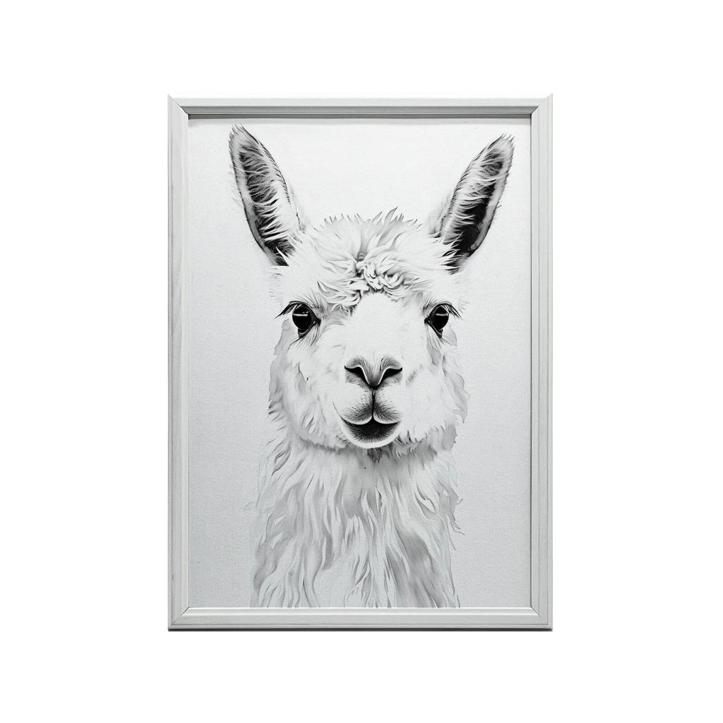 Subtle Lama Subtle Lama, 50X70 Cm, Frameless, Matte Paper 230 Gsm