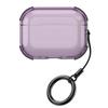 TPU Transparent Protective Case Full Protective With Lanyard Keychain Earbuds Cover Anti Scratch Dustproof for AirPods Pro 3