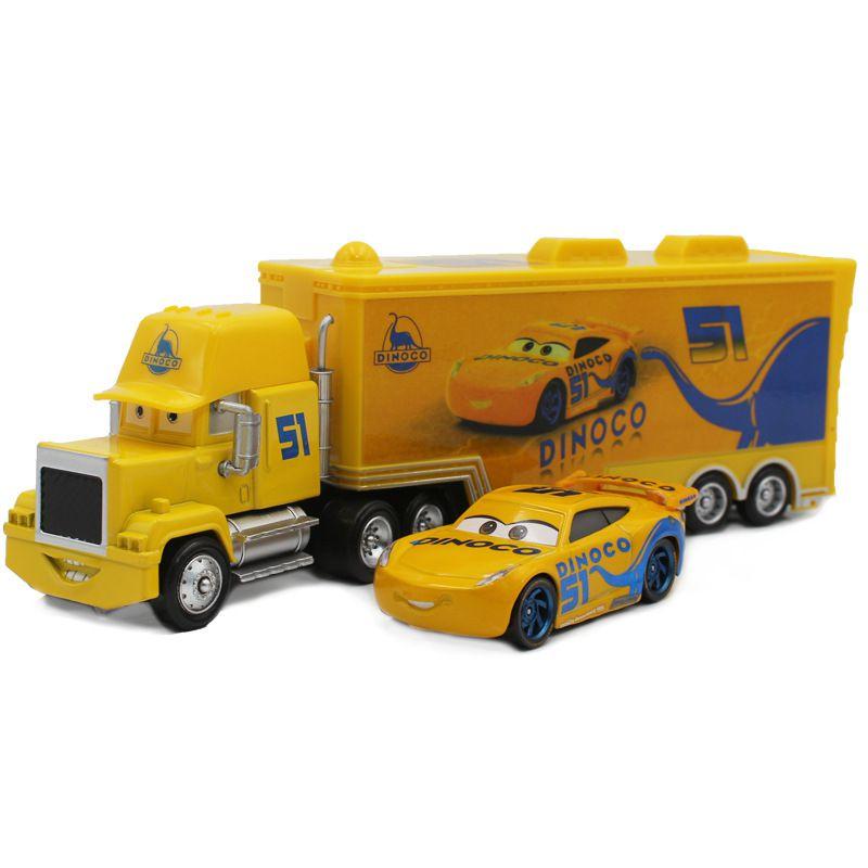 Гоночные машины Мак Дядя Маккуин Блокпост Крутая Сестра 95 Грузовая машина для творческой игры и веселья