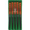 Tsubosan File Set, 5-Piece Set, Half-Round, Medium Grit, HA00502