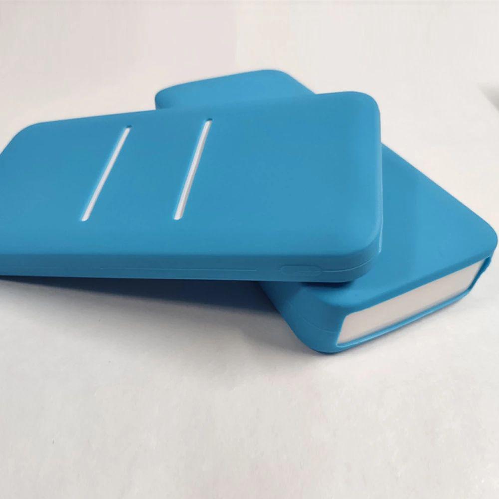 Для Xiaomi Power Bank Крышка Power Bank Чехол Power Bank Силиконовый защитный чехол с рукавом из кожи