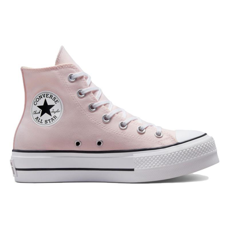 Converse Chuck Taylor All Star Lift Platform Canvas Simple & Comfortable High Top Espadrilles Women's Pink