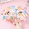 50pcs/bag Cute Animal Bookmarks Paper Ruler for Kids Birthday Party Favor Classroom Prize Back To School Stationery Children Gif