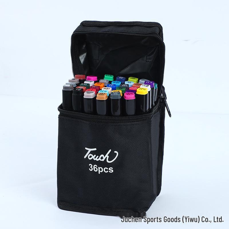 48-Color Dual Tip Alcohol-Based Marker Set for Kids, Quick-Drying Art Pens