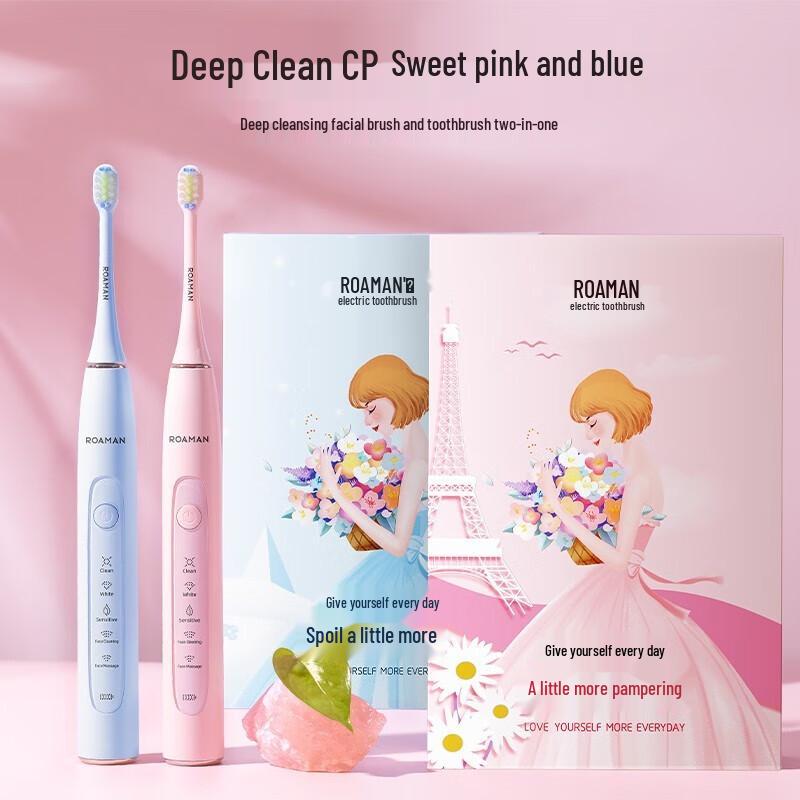 ROAMAN T10 Couple Sonic Electric Toothbrush