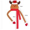 Snowman/Elk/Santa  Shape Xmas Tree Top Ornament for Christmas Party Home Decoration