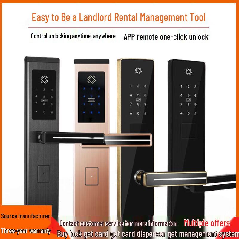 Hengdafei S2-LM Smart Fingerprint Anti-Theft Door Lock